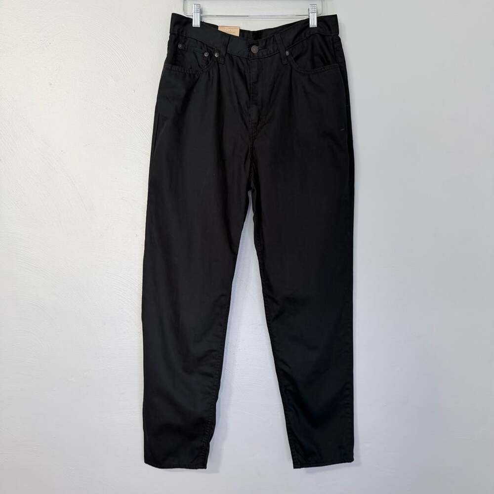 Levi's High-Waisted Mom Pants Black 31x30 women’s